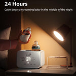 Baby Bottle Warmer, Grownsy 8-in-1 Fast Milk Warmer with Timer Breastmilk or Formula, Fits 2 Bottles, Accurate Temperature Control, with Defrost, Sterili-zing, Keep, Heat Baby Food Jars Function