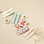 FANCY CLOUDS Hair Clips for Girls Women Toddler Baby,Assorted 20Pcs Flower Fabric Fully Lined Small Alligator Clips Hair Accessories for Teens Child Kids Gifts