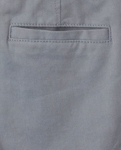 The Children's Place Baby Boys and Toddler Stretch Chino Pants, Fin Gray Single, 18-24 Months US