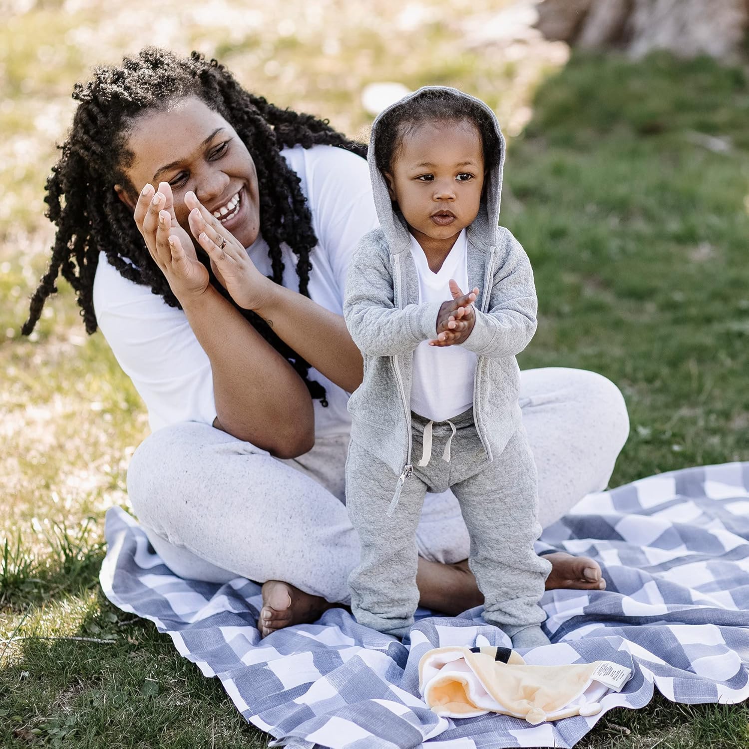 Burt's Bees Baby unisex-baby Sweatshirts, Lightweight Zip-up Jackets Hooded Coats, Organic Cotton