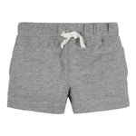 Gerber Baby Boys 3-Pack Pull-On Knit Shorts, Gray & Black, 3-6 Months
