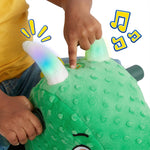 Radio Flyer Jade The Magical Dragon with Interactive Lights and Sounds, Ride On Toy for Toddlers Ages 1-3, Green Dragon Toy for Kids, Medium