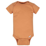 Gerber Baby 8-Pack Short Sleeve Onesies Bodysuits, Jungle Blue, 0-3 Months