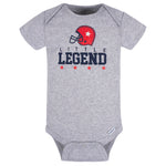 Gerber Baby Boys 5-Pack Short Sleeve Variety Onesies Bodysuits Sports Blue 6-9 Months
