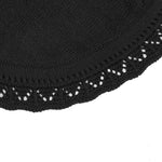 Lilax Baby Girls' Knit Long Sleeve Button Closure Bolero Cardigan Shrug 3-6 Months Black