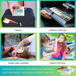 First Aid Emergency Medical Kit Mini and Travel Size - | Great for Kids, Schools, Business, Hiking, Camping | Wound Care Products (Multi-Color) (1)
