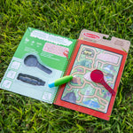 Melissa & Doug Let’s Explore Water Wow! Outdoor Adventure Deluxe Water-Reveal Pad – Reusable On The Go Travel Activity