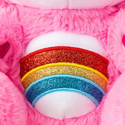 Care Bears Hello Kitty Loves Cheer Bear 10" Collectible Plush 2-Pack - Soft, Huggable Material!