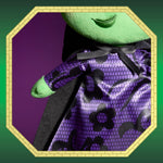 WICKED Universal Small 14-inch Plush Elphaba Doll, Amazon Exclusive, Toy for Fans, Collectors, Teens, Girls, Kids, Ages 3 and Up