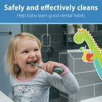 Dr. Brown's Fluoride-Free Baby Toothpaste, Safe to Swallow, Apple Pear, 1-Pack, 1.4oz/40g, 0-3 years