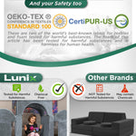 Lunix LX15 14pcs Modular Kids Play Couch, Design-Patent Child Sectional Sofa, Fort-Play Bedroom & Playroom Furniture for Toddlers, Convertible Foam, Washable Covers, OEKO-TEX & CertiPUR-US, Stone Gray
