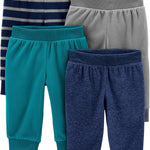 Simple Joys by Carter's unisex-baby 4-pack Fleece Pants