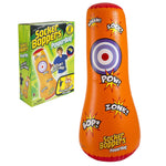 Big Time Toys Socker Bopper Power Bag Standing Inflatable Punching Bag for Kids, Box, Bop, Punch, Great Tool for Agility-Balance-Coordination-Athletic Development, in or Outdoor Active Play