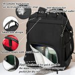QWREOIA Diaper Bag Backpack for Dad and Mom with USB Charging Port Stroller Straps and Insulated Pocket,army military Travel Nappy Backpack for Daddy/Mommy (Black)