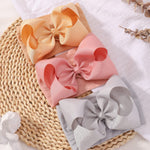 doboi 20pcs Baby Girl Bows Baby Headbands Hair Accessories Big Bows for Baby Girls Infant Newborn Toddler Baby Bows and Nylon Headbands