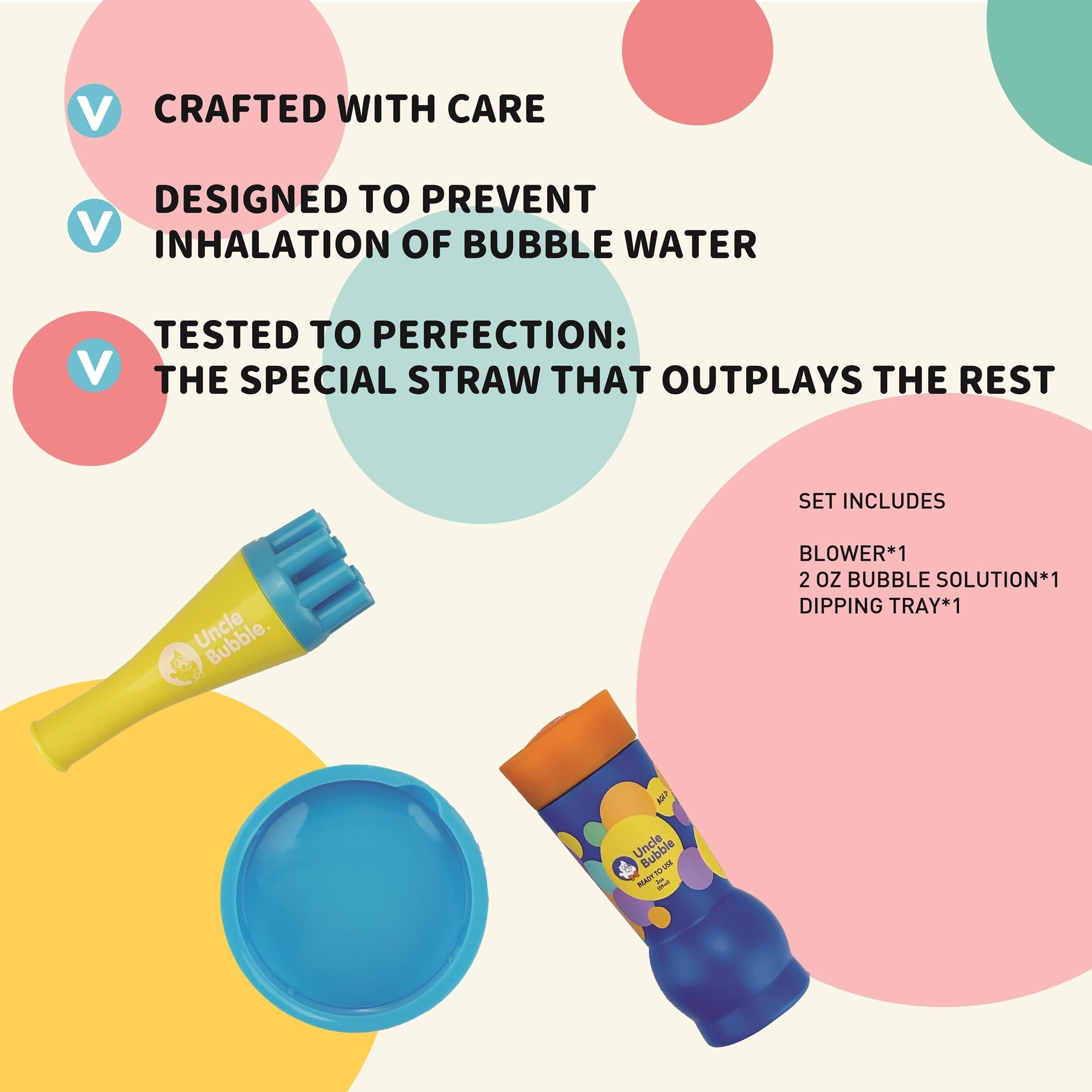 Uncle Bubble Blower for Kids and Toddlers, Uncle - Uncle Bubble - Baby ...