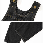 SEAUR Infant Overalls Boys 12-18M Denim Bib Pants Jeans Jumpsuit Casual Baby Jean Bib Overalls
