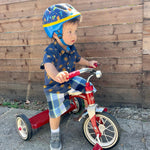 Radio Flyer Classic 10 Inch Toddler Tricycle with Rubber Tires and Steel Frame, Red