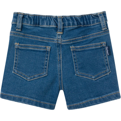Gerber Baby and Toddler Unisex Denim Shorts, Light Blue Denim Wash, 6-9 Months