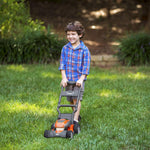 Husqvarna Toy Lawn Mower with Realistic Sounds and Light-Up Engine, Toddler Lawn Mower Toy for Ages 2 and Up