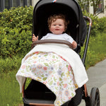 CREVENT 30''X40'' Cute Cozy Fluffy Warm Baby Blanket for Girls Boys Infants Toddlers' Bedding/Crib/Cot/Stroller, Baby Shower Birthday Newborn's Gift - Daisy