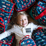 Wildkin Kids Insulated Lunch Box, Keeps Food Hot or Cold, BPA-Free with Mesh Pockets & Easy-Clean Lining – Ideal for School, Travel & Daycare – Transportation