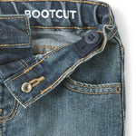 The Children's PlaceBaby Boysand Toddler Multipack Basic Bootcut JeansDry Indigo/Tide Pool 2-Pack2T