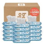 Hello Bello Extra Gentle Unscented Baby Wipes, Plant Based, Made with 99% Water and Aloe for Babies and Kids, 720 Count