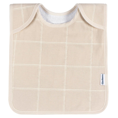 Gerber Baby Unisex Lap Shoulder Bibs 8-Pack, Multi Pink, One Size