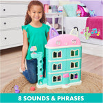 Gabby’s Dollhouse, Purrfect Dollhouse with 15 Pieces including Toy Figures, Furniture, Accessories and Sounds, Kids Toys for Ages 3 and up