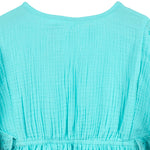 Gerber Baby Girls Toddler Kaftan Swimwear Cover Up, Aqua, 0-3 Months US