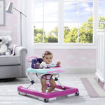 Delta Children First Exploration 2-in-1 Activity Walker - with Music, Removable Play Tray, Push Walker Mode, Machine-Washable, Orbit