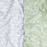 aden + anais Essentials Swaddle Blanket, Muslin Blankets for Girls & Boys, Baby Receiving Swaddles, Newborn Gifts, Infant Shower Items, 2 Pack, Harmony