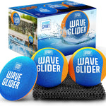 Skipping Water Balls - Pool Ball - Beach Toys for Kids Ages 8-12 - Lake Skip, Skee, Fly Swimming Game Adults, Boys, Teens, & Family - Water Toy for Kid - Cool Fun Summer