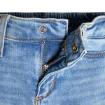 Gerber Baby Toddler Straight Leg Stretch Denim Jeans, Light Blue Denim, 12 Months