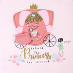 Gerber Baby Girls' 4-Pack Short Sleeve Onesies Bodysuits, Princess Pink, 12 Months