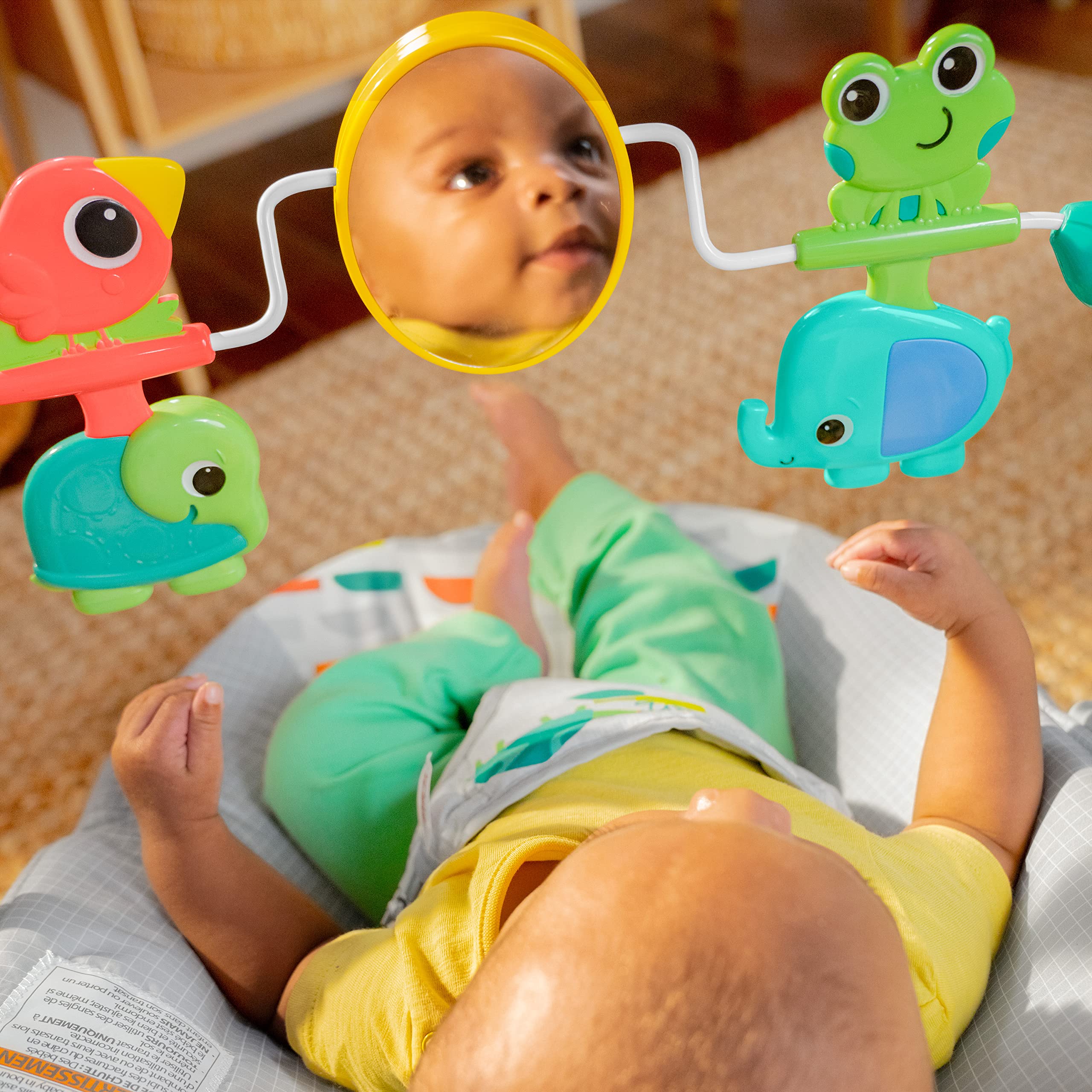 Bright Starts Playful Paradise Comfy Baby Bouncer Seat - Bright Starts ...