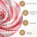 HardNok Ultra Soft Muslin Baby Blanket, Made of Viscose from Bamboo and Muslin from Cotton, A Versatile Swaddle and Bed Blanket for Babies, Toddlers, Boys, and Girls (1 Pack).