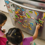Melissa & Doug Wooden Magnets Set - Animals and Dinosaurs with 40 Wooden Magnets