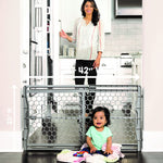 Regalo Easy Fit Plastic Adjustable Extra Wide Baby Gate, 1 Count (Pack of 1)