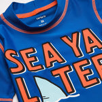 Carter's Baby Boy's Rashguard Swimwear, See ya Later, 12 Months