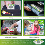 Portable Travel Size First Aid Kit - Perfect for Home, Office, Car, School, Business, Travel, Hiking, College, and Outdoors | Individually Wrapped Medical Kit Products (Dinosaurs)