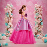 Barbie Signature Birthday Wishes Doll, Collectible Fashion Doll in Satiny, Pink Dress with Wavy Brown Hair