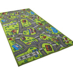 Kids Carpet Playmat Rug City Life Great for Playing with Cars and Toys - Play Learn and Have Fun Safely - Kids Baby Children Educational Road Traffic Play Mat for Bedroom Play Room Game Safe Area