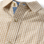 Gymboree,Boys,and Toddler Long Sleeve Button Up Shirts,Java Hill,12 Months,18 Months