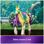 Unicorn Academy, Leaf with 2 Riding Accessories, 11”, Compatible with Ava, Dolls & Unicorn Toys for Girls Ages 4 and up