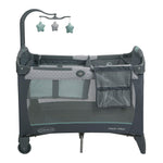 Graco Pack and Play Change 'n Carry Playard | Includes Portable Changing Pad, Manor, 40x28.5x29 Inch (Pack of 1)