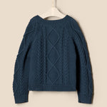 Amazon Essentials x Sofia Grainge Unisex Toddlers and Babies' Fisherman Cardigan Sweater