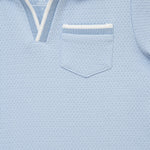 Little Me Clothes for Baby Boys' Light Blue 2 Piece Short Set, Blue, 24 Months