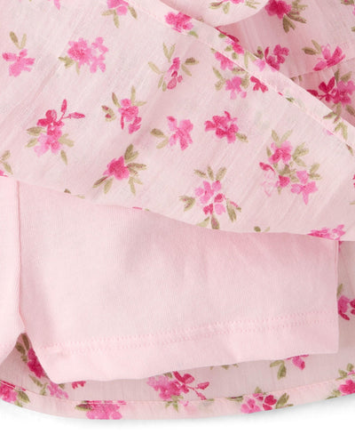 The Children's Place,Baby-Girls,and Toddler Tiered Dress, Short SleeveRosie Pink,5 Years